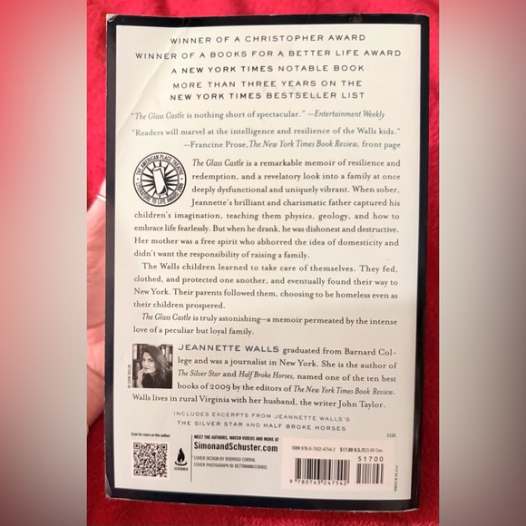 Glass Castle Paperback Book Best Seller Awesome Book Better Than The Movie GREAT - Picture 3 of 9
